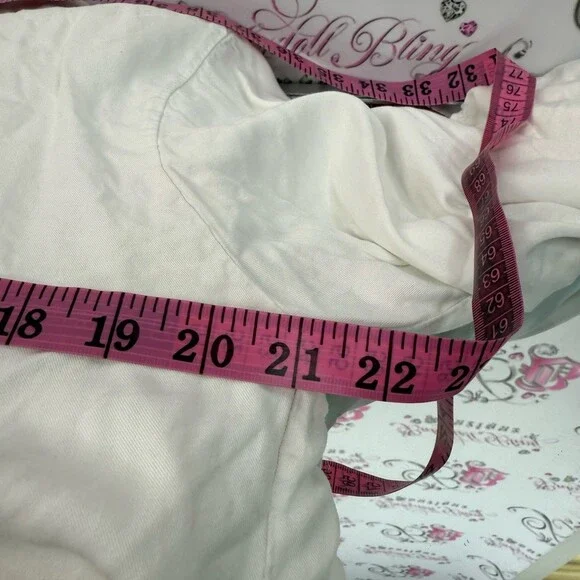 Kar-ma sweater rhinestone details Italy White Hooded Top with Heart Accents - Picture 12 of 13